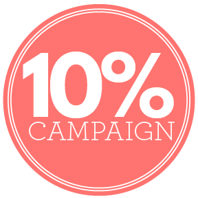 ten percent campaign